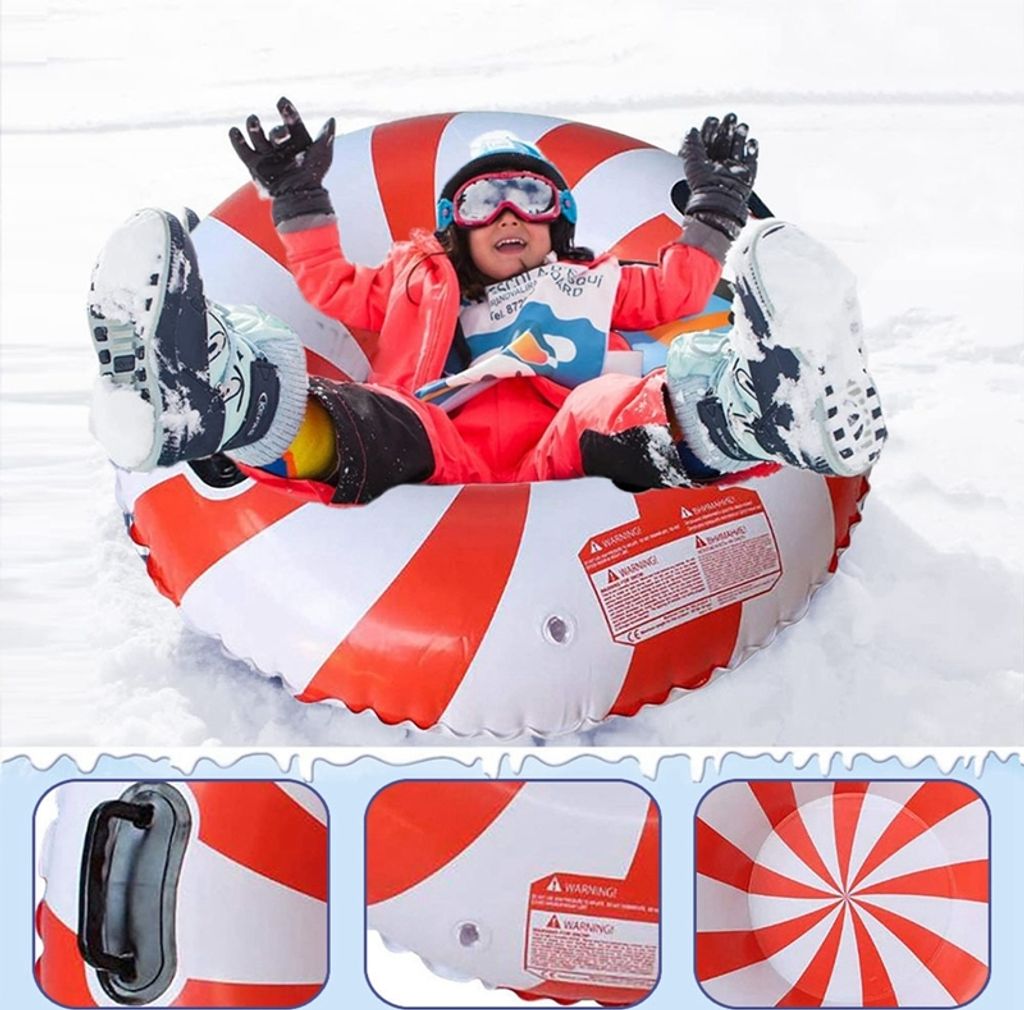 Weihnachten Aufblasbare Schlitten Rutschteller, 90cm Produktbild 4