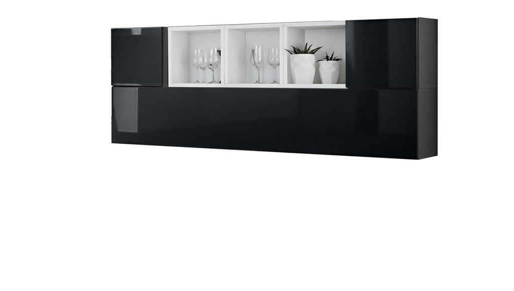 Designer Wohnzimmer Modern Hänge Sideboard Luxus Holz Möbel Neu Einrichtung