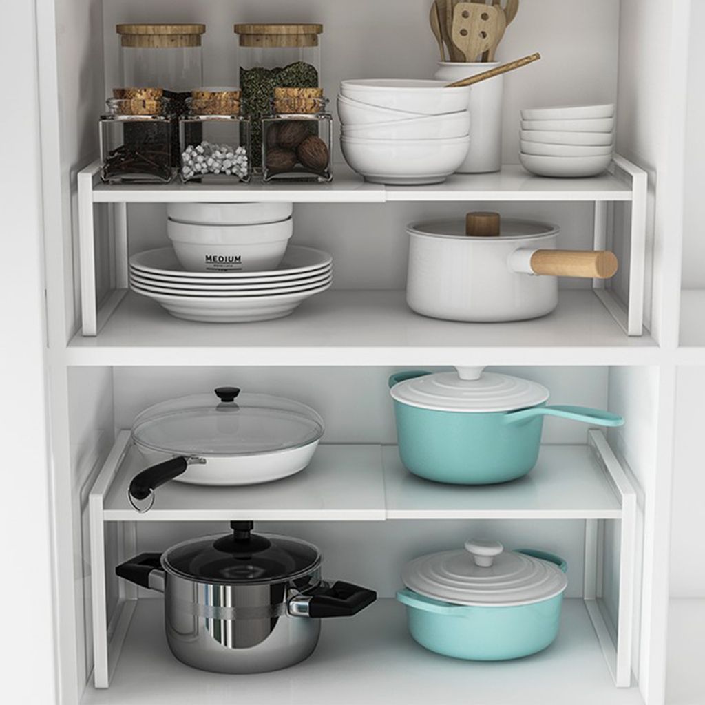 Étagère extensible Étagère de stockage Étagère de cuisine Image du produit 
