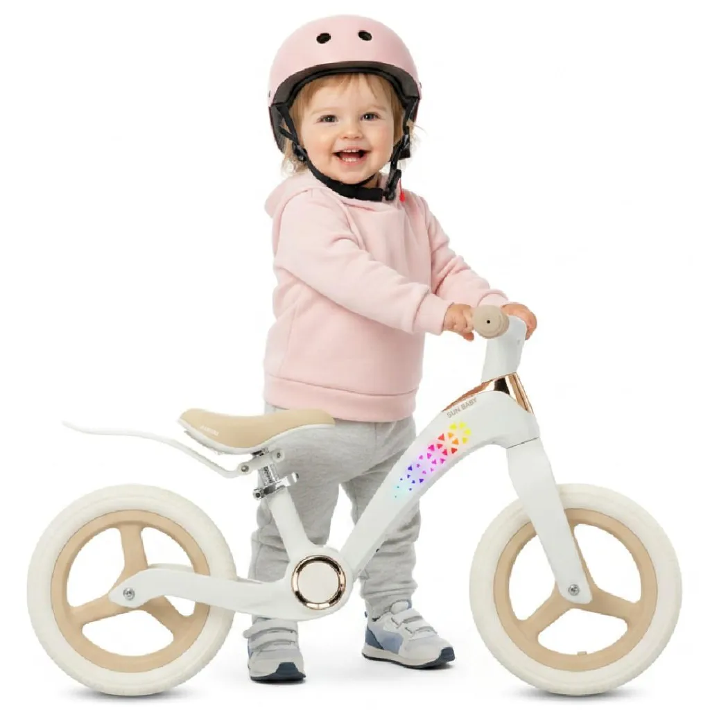 Draisienne enfant pliable AURUM légère 3,8kg et roues confort en mousse