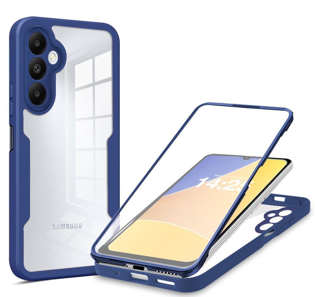 360 Grad Rundum Schutz Handyhülle für Samsung Galaxy A25 5G Produktbild 