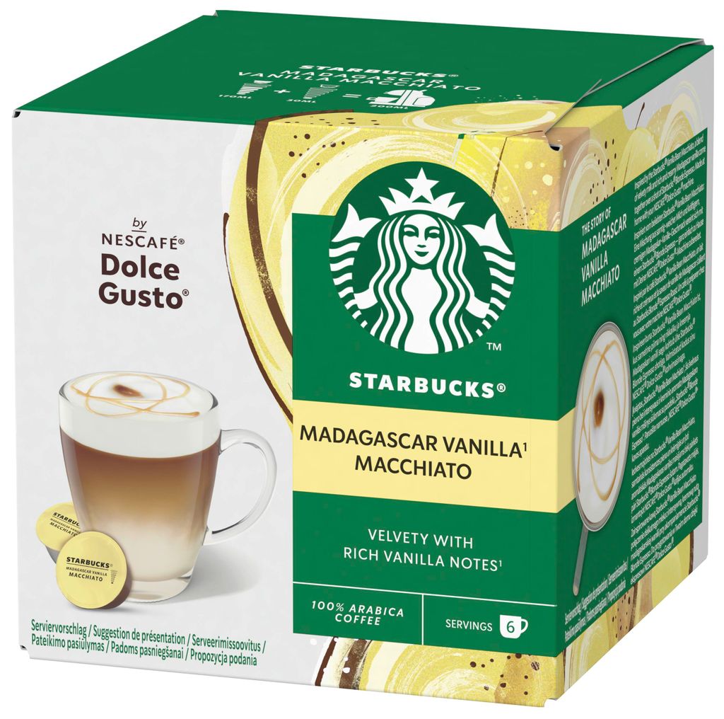 Nescafé Dolce Gusto Starbucks Vanilla Latte Macchiato, Produktbild 