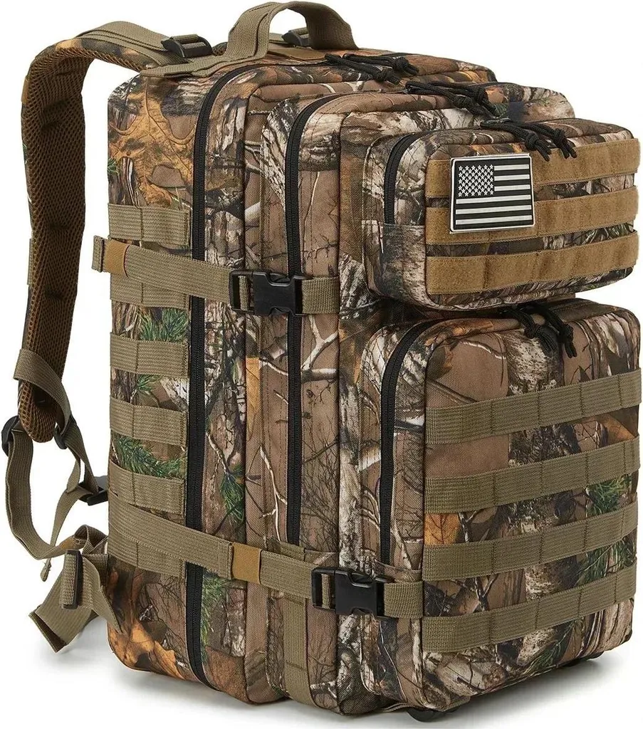 Zaino Softair Tattico Mimetico Tree Camouflage Design Professionale