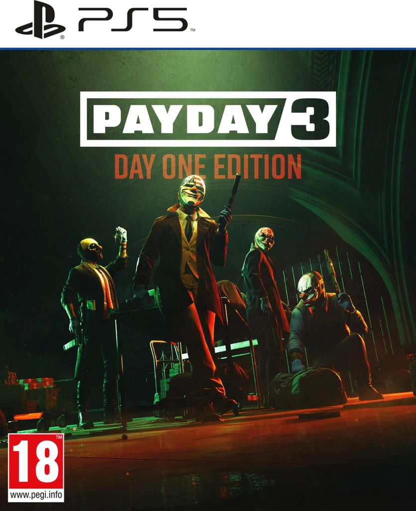 Prime Matter Payday 3 Day One Edition PS5 - FPS Azione Multiplayer