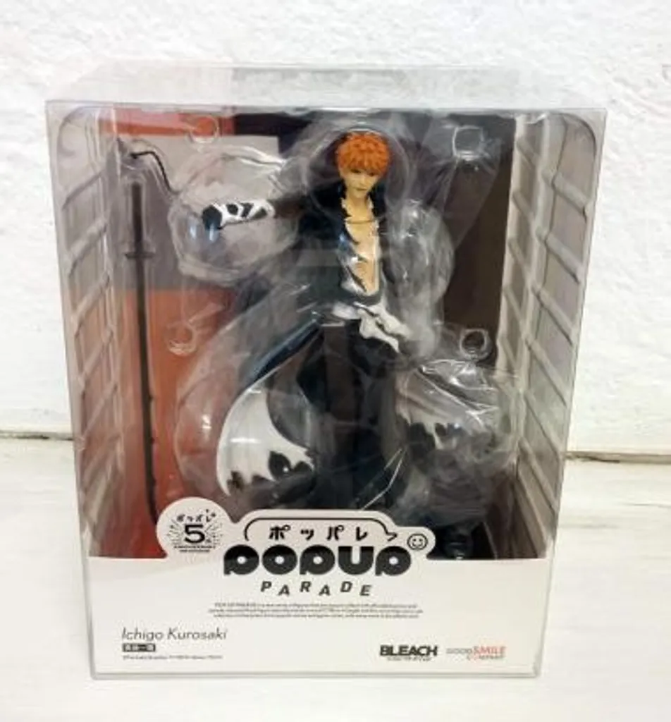 Figurine Bleach Ichigo Kurosaki 19 cm Pop Up Parade Finition Détaillée PVC