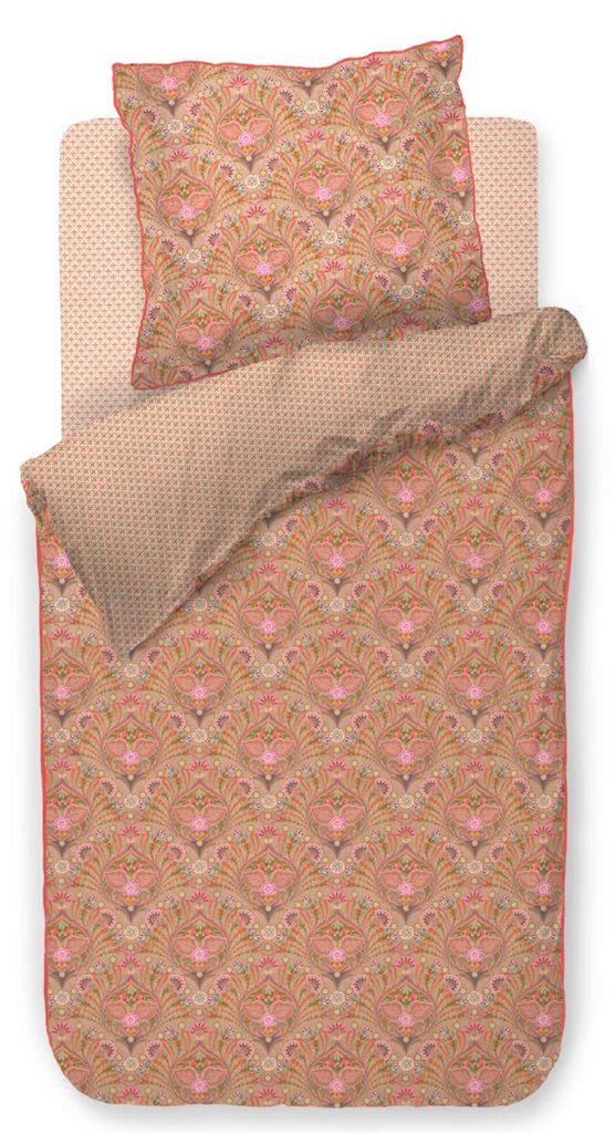 Pip Studio  Perkal-Bettwäsche-Garnitur Alba Farbe Khaki Produktbild 