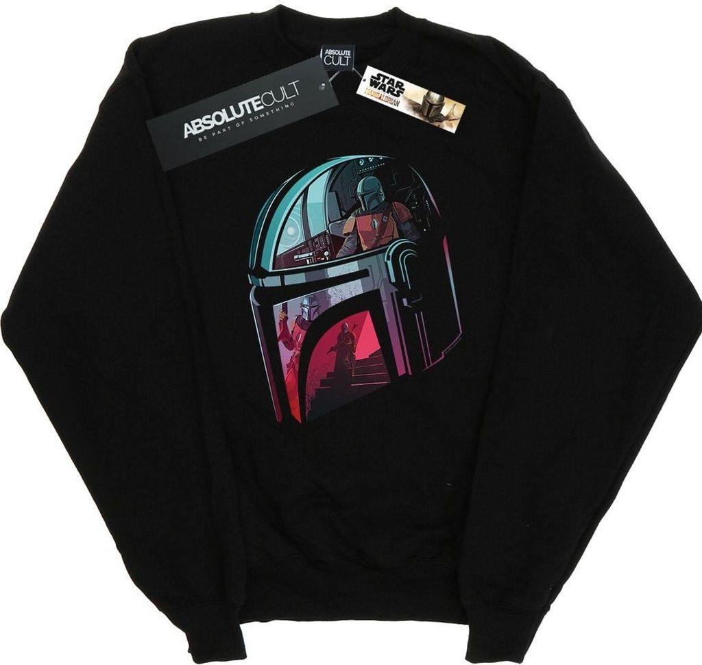 Star Wars - "The Mandalorian Mandalore" Sweatshirt für Damen BI38652 (L) (Schwarz)
