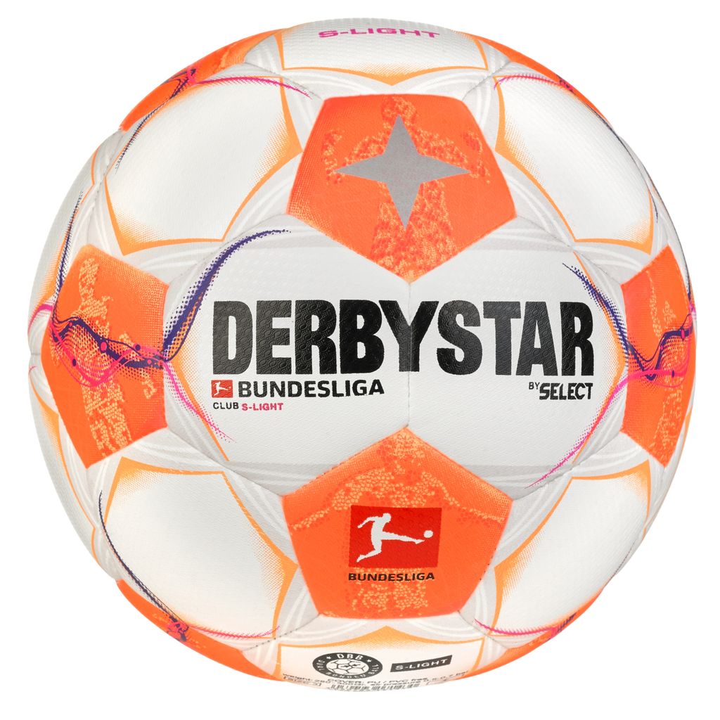 Derbystar Bundesliga Club S-Light v24 Trainingsball weiß Gr 3 290g