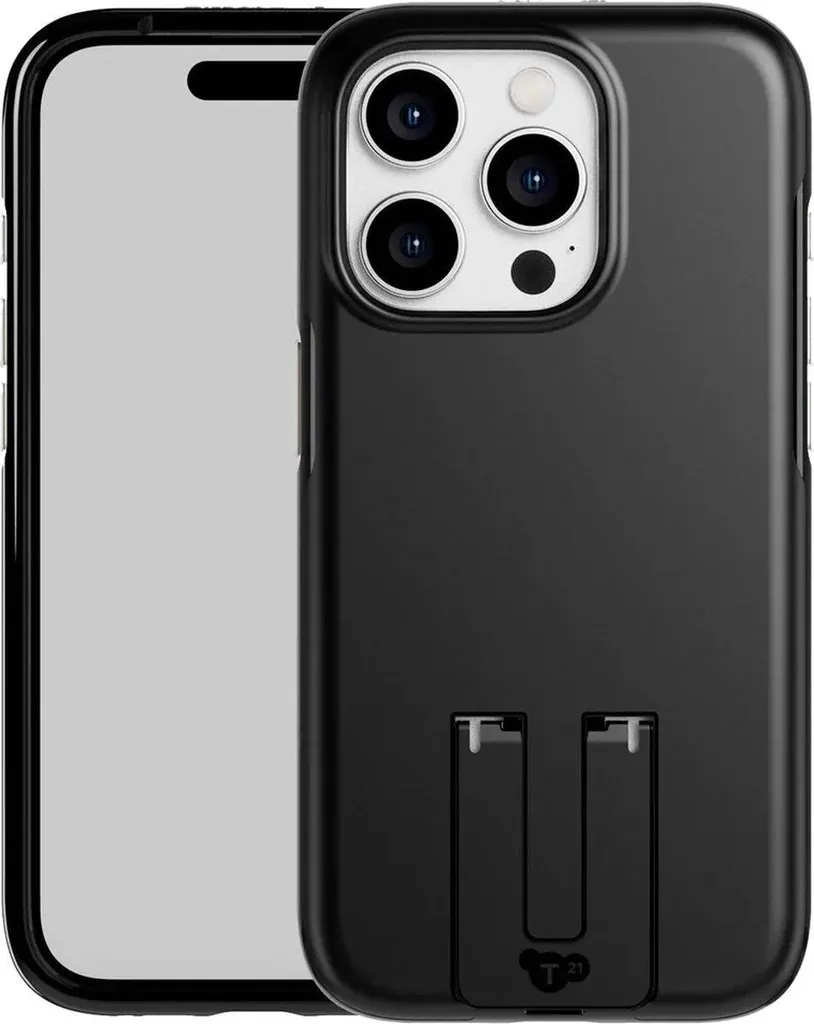Tech21 EvoCrystal Kick MagSafe iPhone 15 Pro Max Nero - Protezione Top