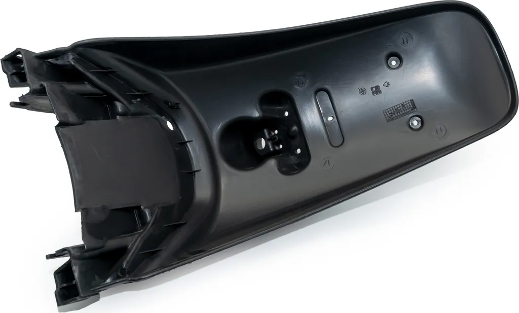 Support de plaque immatriculation avec tôle de protection pour Piaggio - 5