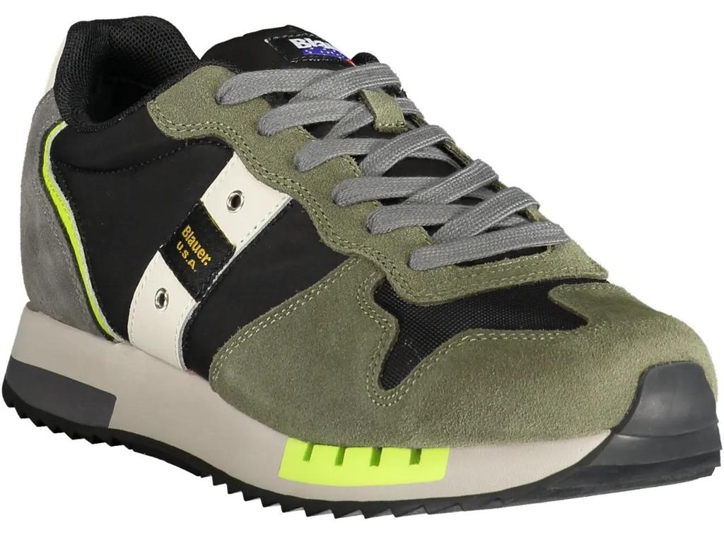 BLAUER GRÜNE HERREN-SPORTSCHUHE : Farbe - Grün, Größe - 44 Größe: 44 Farbe: Grün Größe: 44