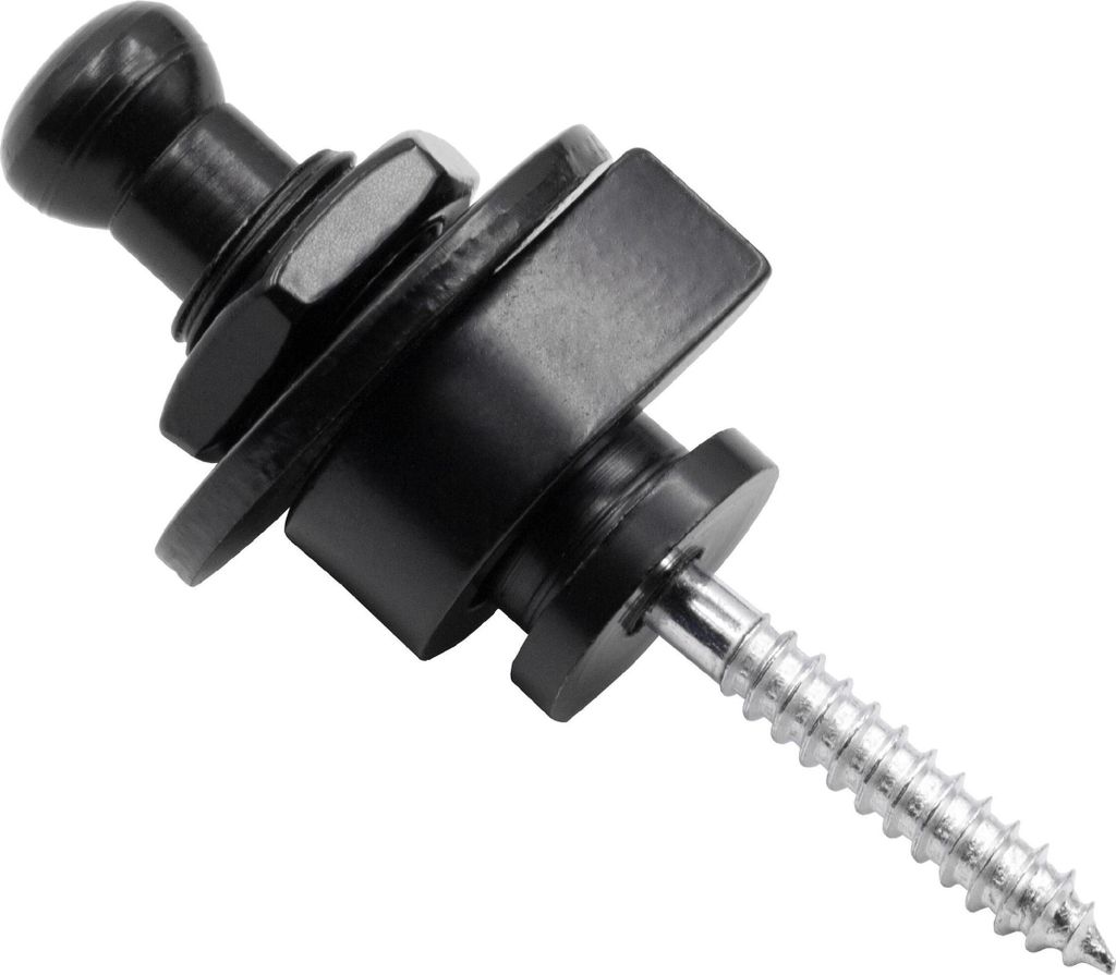 vhbw Security Lock Gurtknopf Pin für Gitarrengurt, Gurt für Produktbild 