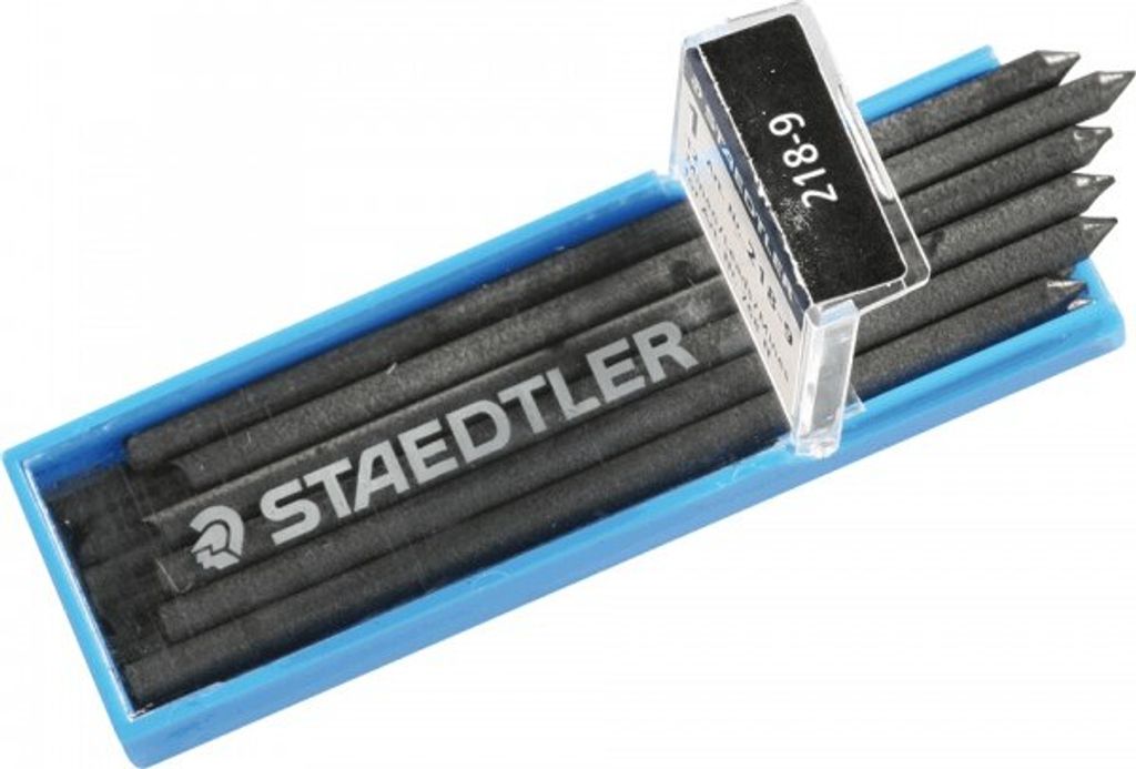 STAEDTLER Ersatzminen für Lumocolor 768 N-9, im Plastiketui, schwarz, 12/VE