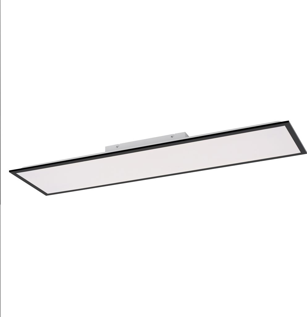 Selltec LED Panel Deckenlampe schwarz CCT warmweiß - Produktbild 
