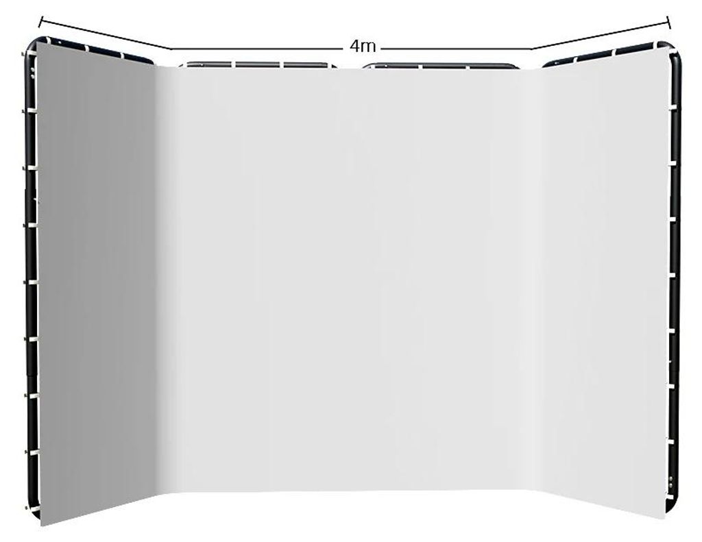 Supporto per sfondo fotografico, 240x400cm Materiale di Immagine del prodotto 