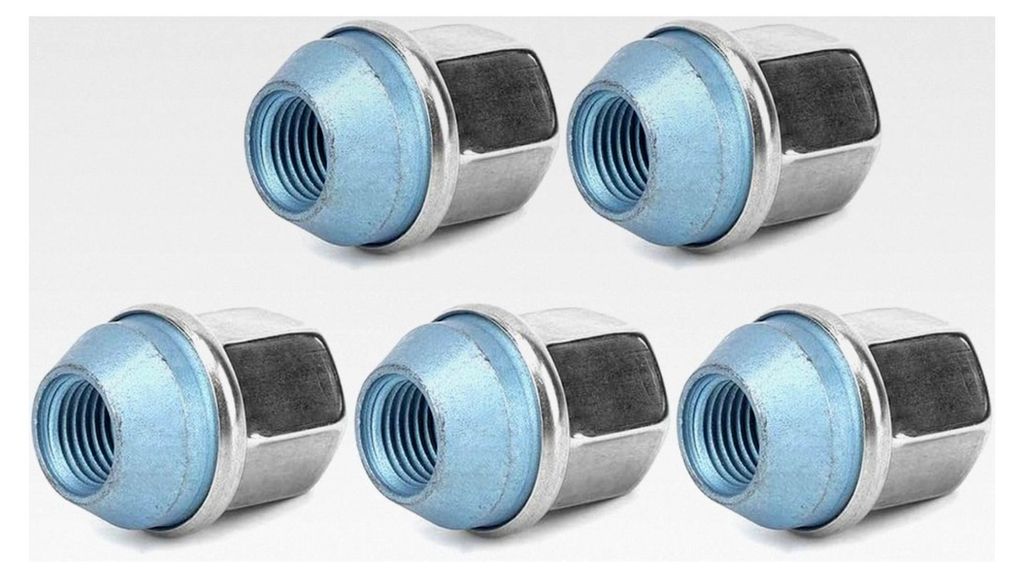 5-teiliges Radmuttern Set für Felgen von Discovery Sport, LR2, Range Rover Evoque und Velar