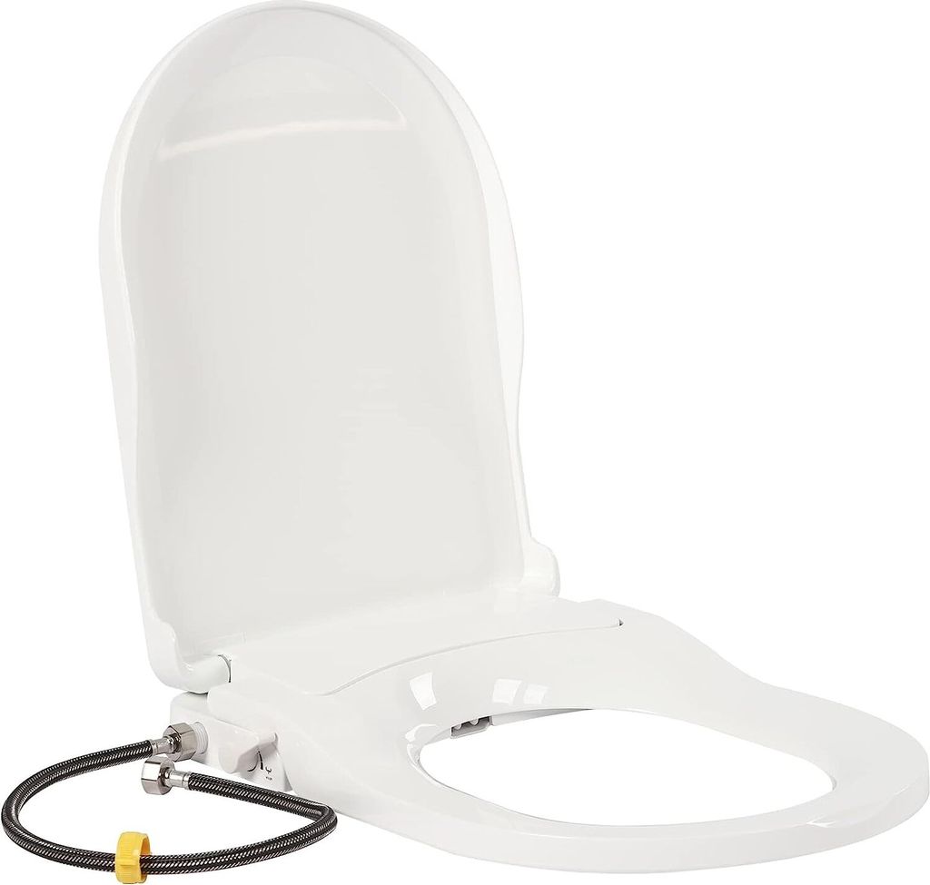 D-Form WC Sitz Nicht elektrisch Toilettensitz mit Produktbild 1