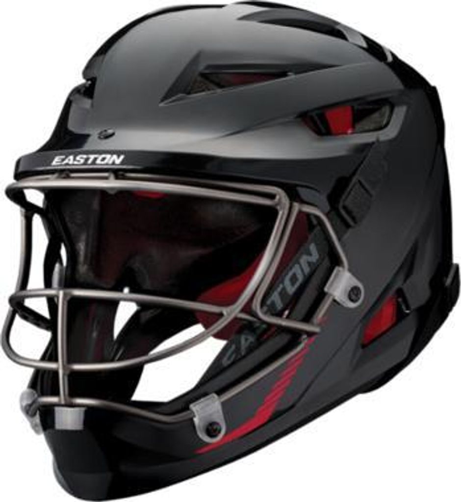 Easton Hellcat Ultra-Lightweight Slowpitch Softball Fielders Safety Helmet L/XL Black Baseball/Softball Artikel