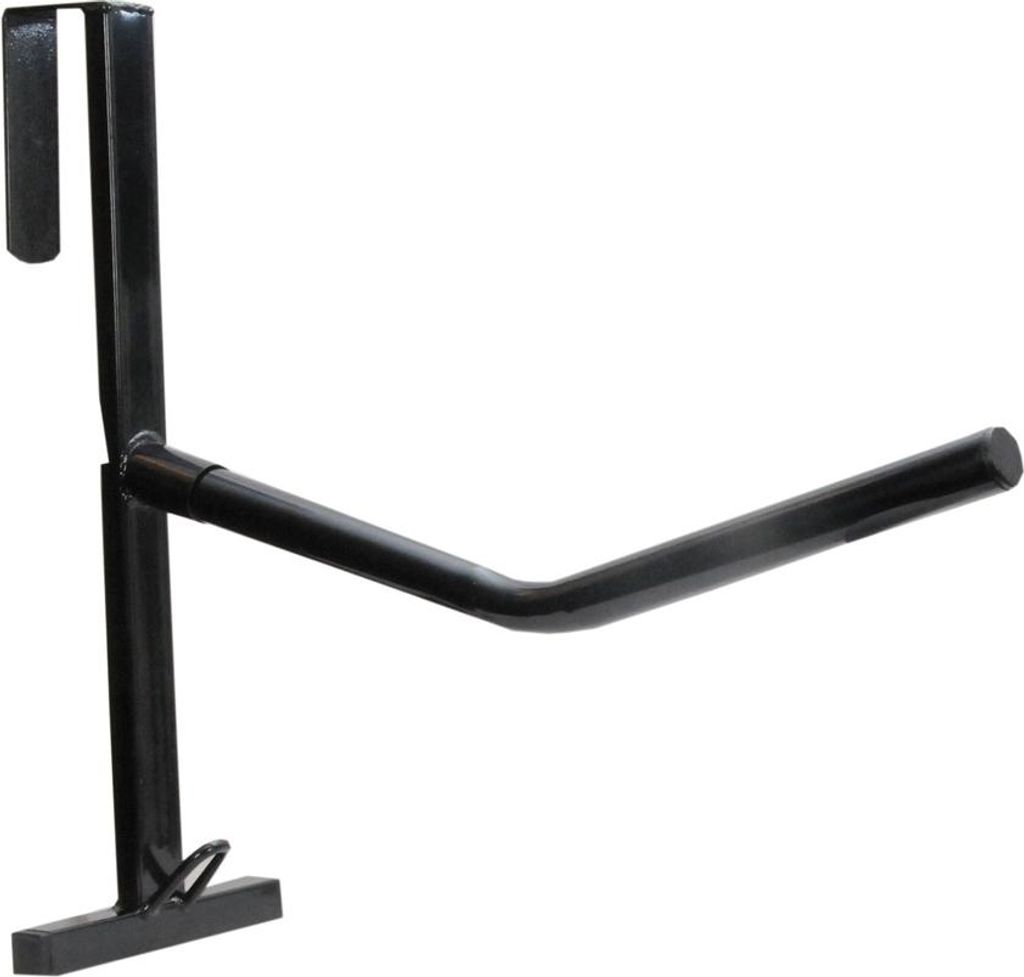 Sattelhalter für 1 Sattel, einhakbar, mobil und transportabel für 1 Sattel Sattelhalter einhakbar, schwarz