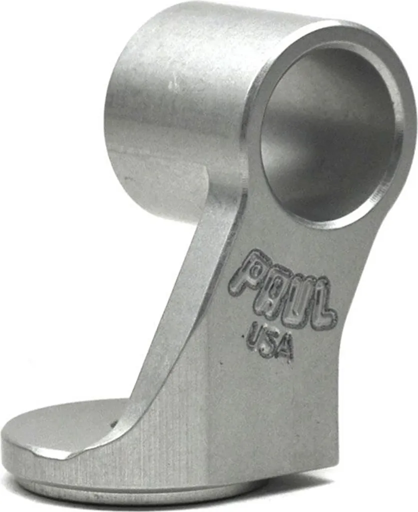 Support Phare Paul Component Argenté 1 1/8 Pouce - Finition CNC Premium