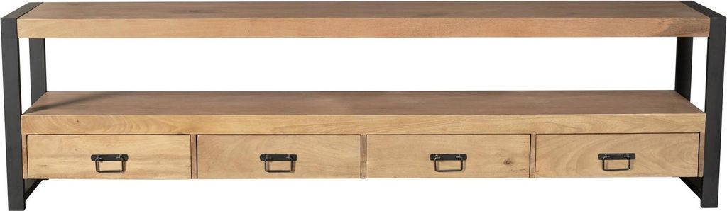 Starfurn - Britt TV-Ständer - Braun - 45 x 180 x 60 cm