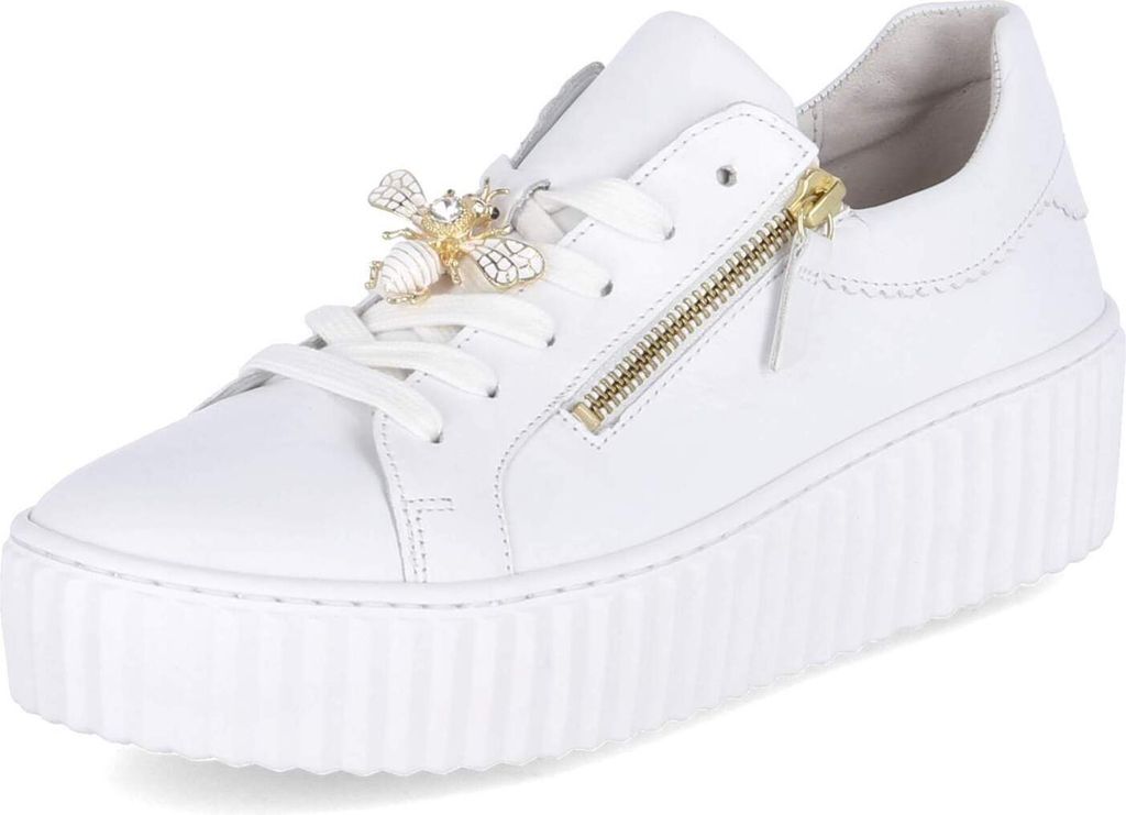 Gabor Plateau Schnürschuhe Damen 31373236373030 Weiß 39 EU Produktbild 2