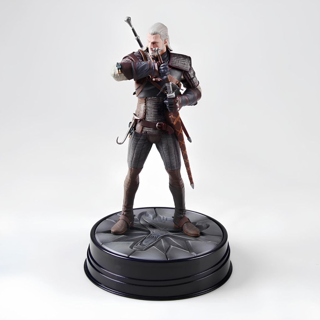 Wiedźmin 3 figuur van Geralt van Rivia 25 cm verzamelfiguur Productafbeelding 
