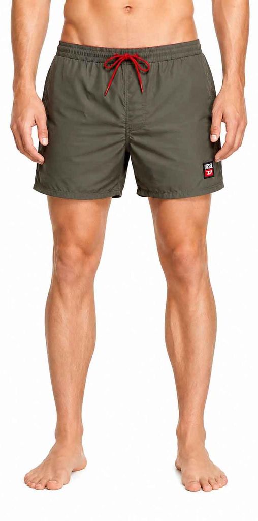 Diesel heren boxershorts, model BMBX-MIKE-PATCH. Zwemshort Productafbeelding 