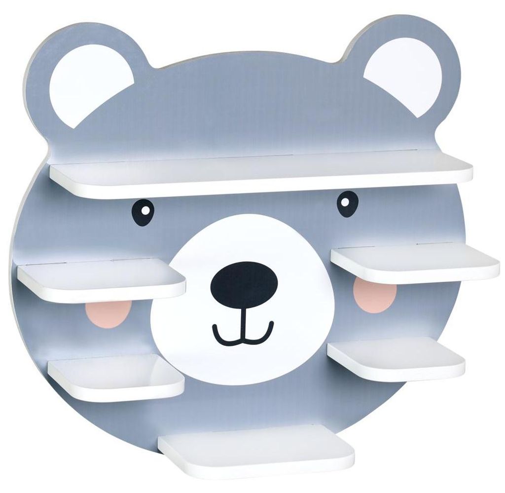 KESPER® Kinderregal Bär, Wandregal 45x12x42cm, passend für Produktbild 