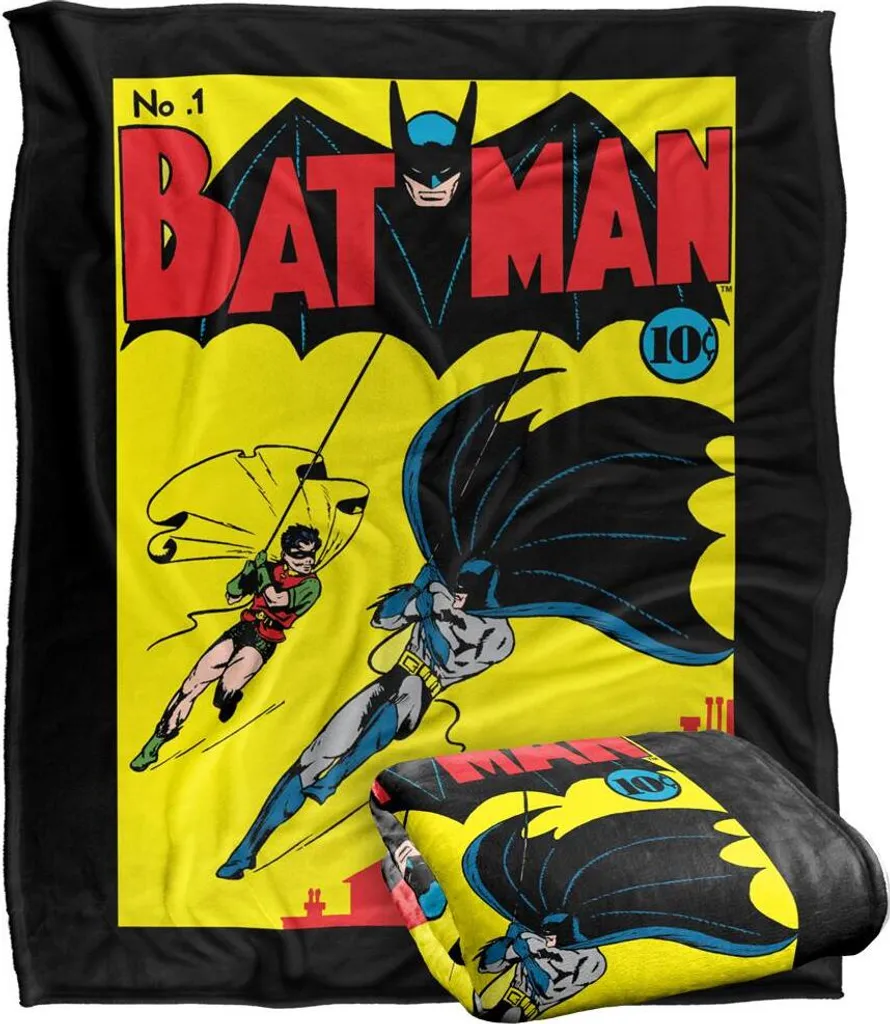 Couverture Batman Plaid de Canapé Multicolore TV18656 Comics Retro - 2