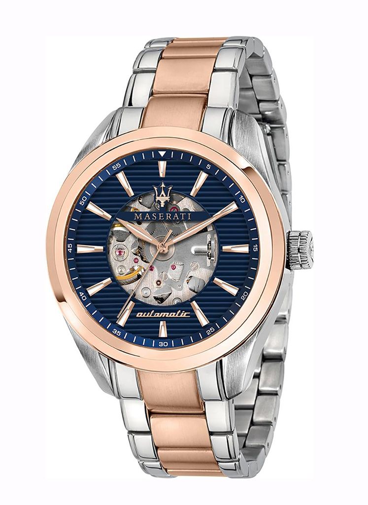 Maserati R8823112005 Traguardo Automatik Herrenuhr 45mm 10ATM