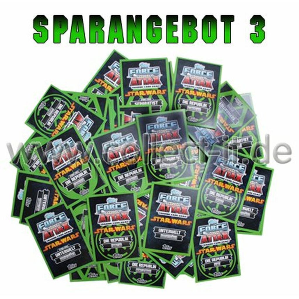 FA5 - Spar 3 - 50 různých základních karet - Star Wars Obrázek produktu 