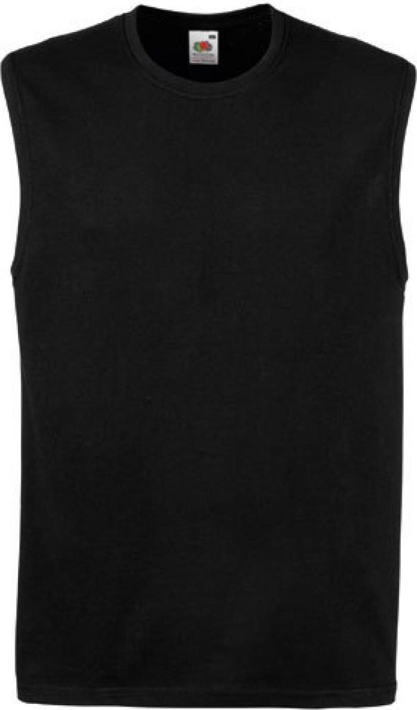 Fruit of the Loom Herren Tank Top, Größe:M, Farbe:Schwarz