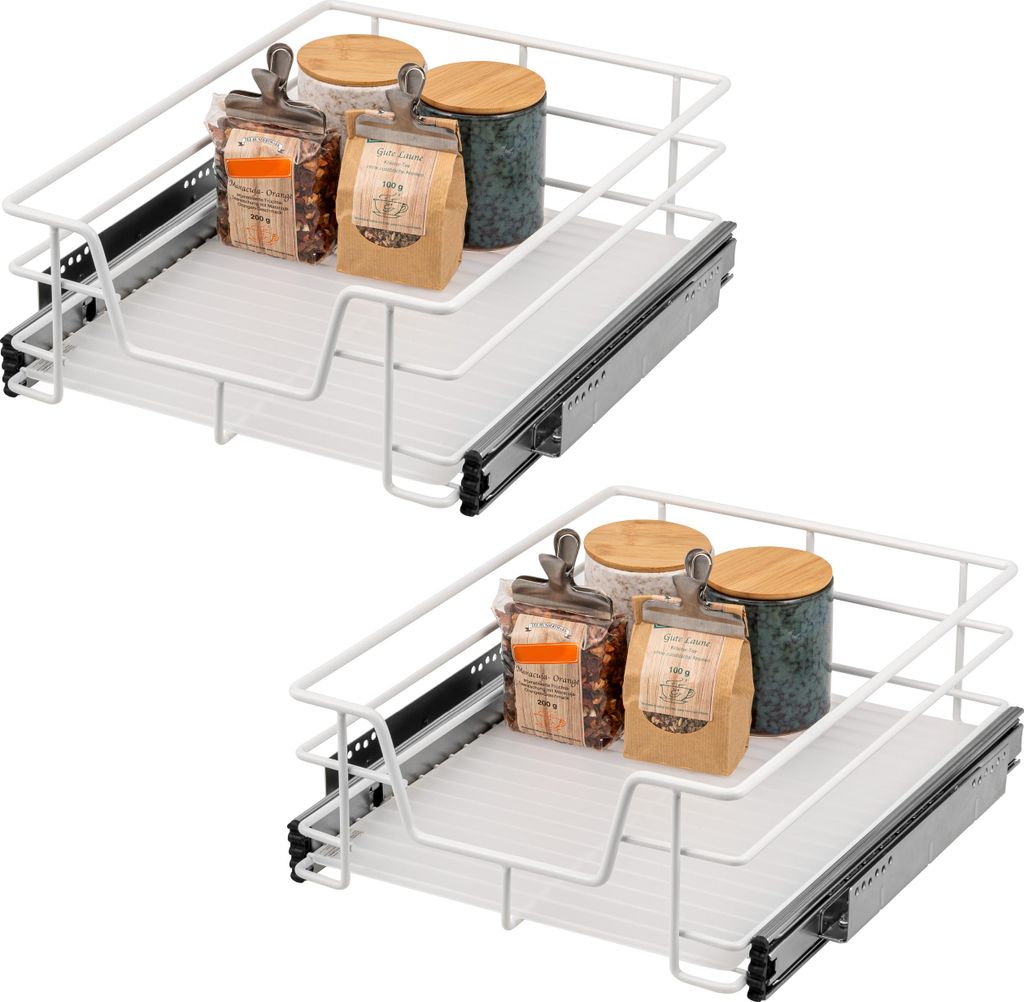 bremermann Teleskopschubladen 2er Set - 45 cm mit Produktbild 