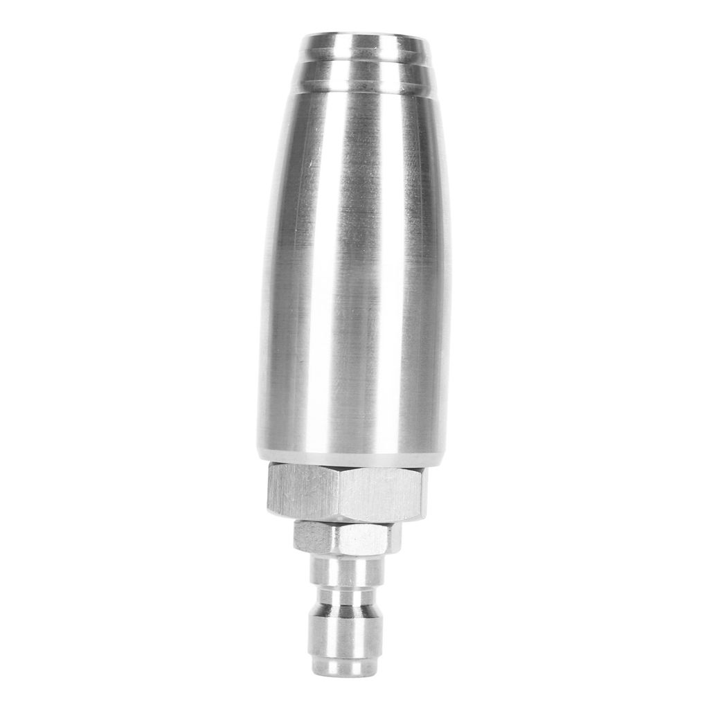 Hochdruck-Rotationsdüse 1/4Zoll Schnellkupplung 350bar Edelstahl Druckwaschanlage Rotationsdüse für Auto Haus Garten