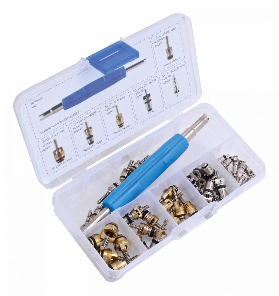 ASTA | Ventileinsätze für Klimaanlage, Auto Klimaanlagen-Ventilset, Ventildreher Werkzeug Satz