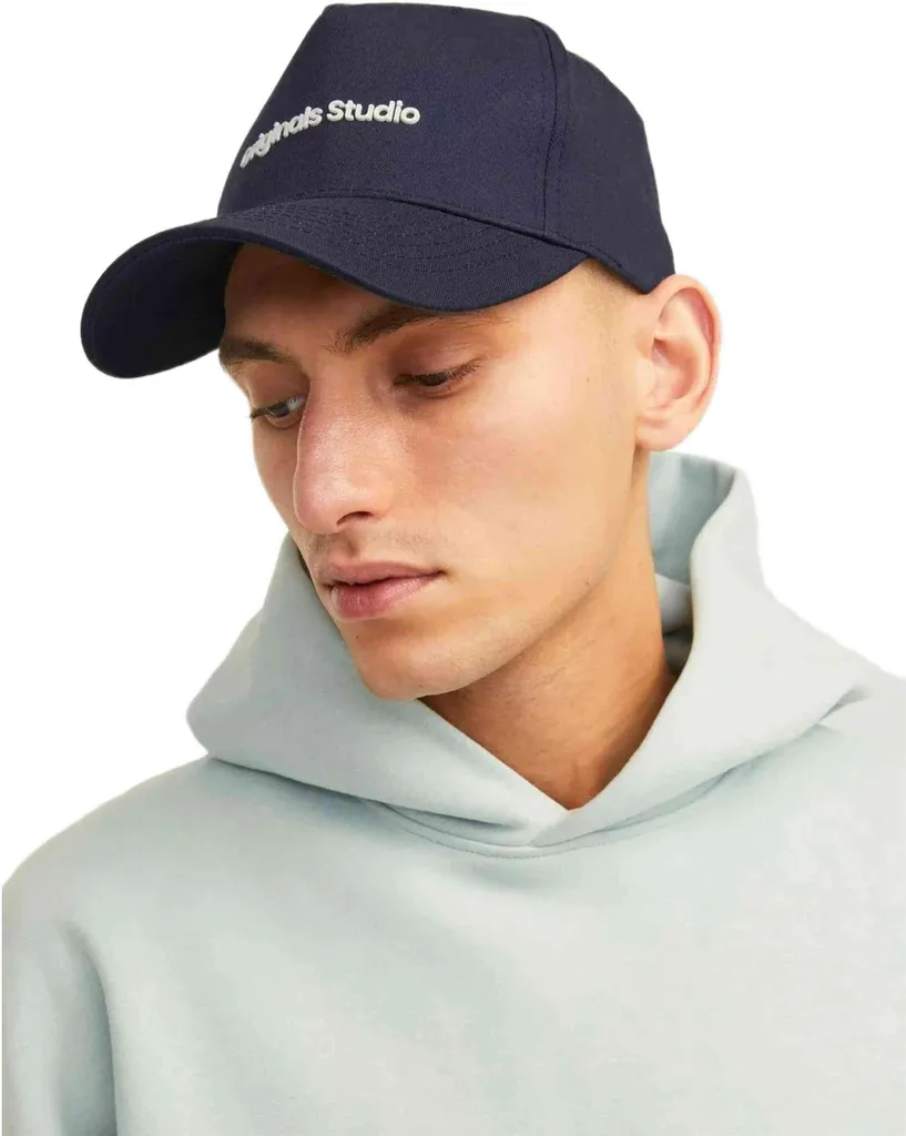 Jack&Jones Cap 12253600-SKYCAPTAIN Blue: Cappellino Cotone Uomo Originale
