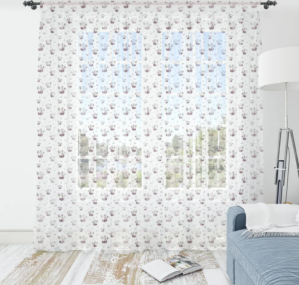 Habillage Mural Textile Koala : Solution Déco Grand Format en Satin