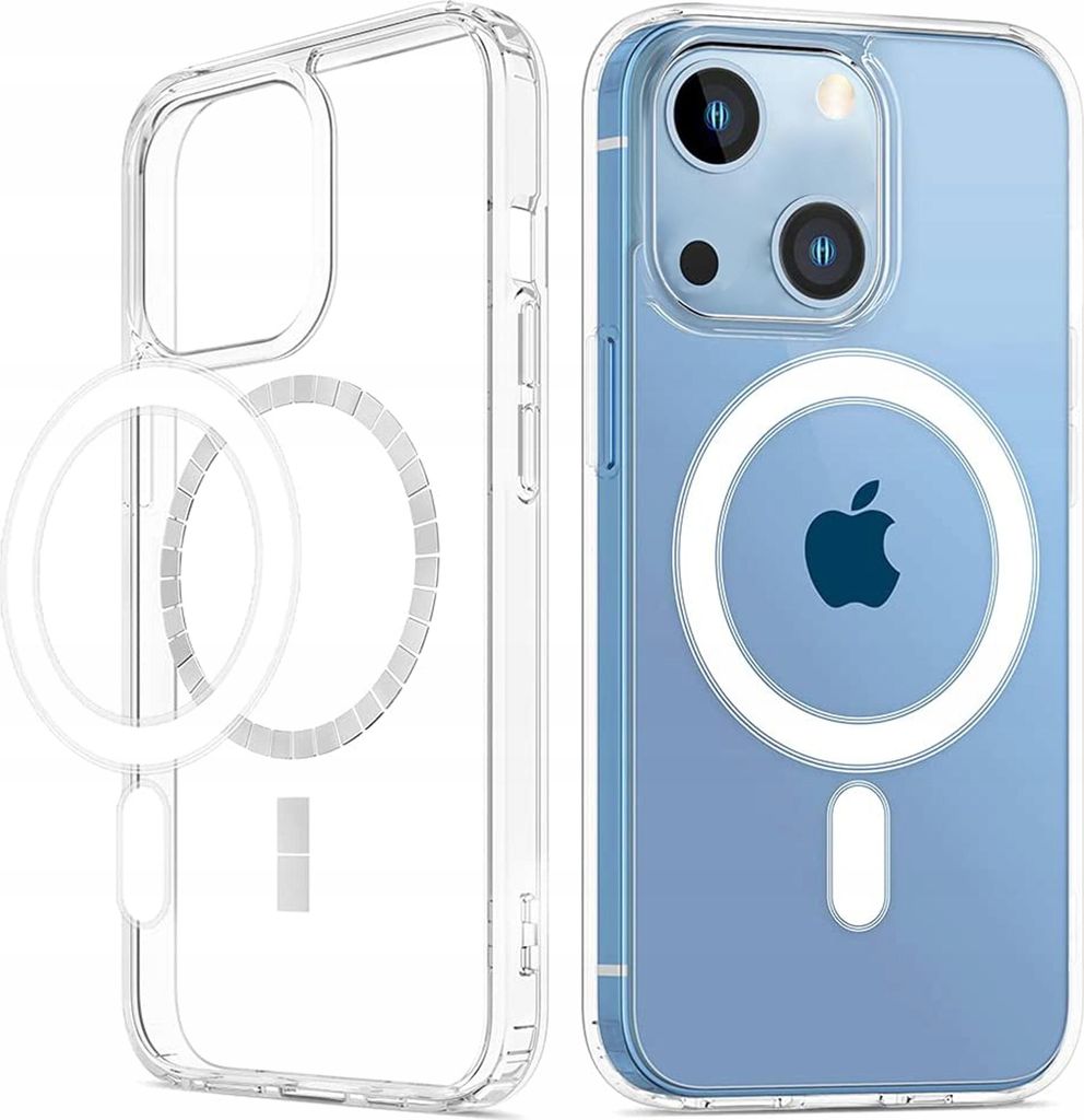 Hülle transparent für iPhone 14 Plus Magsafe Armor Case