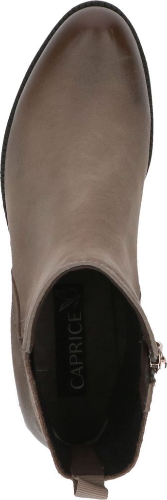 Caprice Damen Stiefelette Trend Stretch Reißverschluss Profilsohle 9-25227-41, Größe:40.5 EU, Farbe:Braun