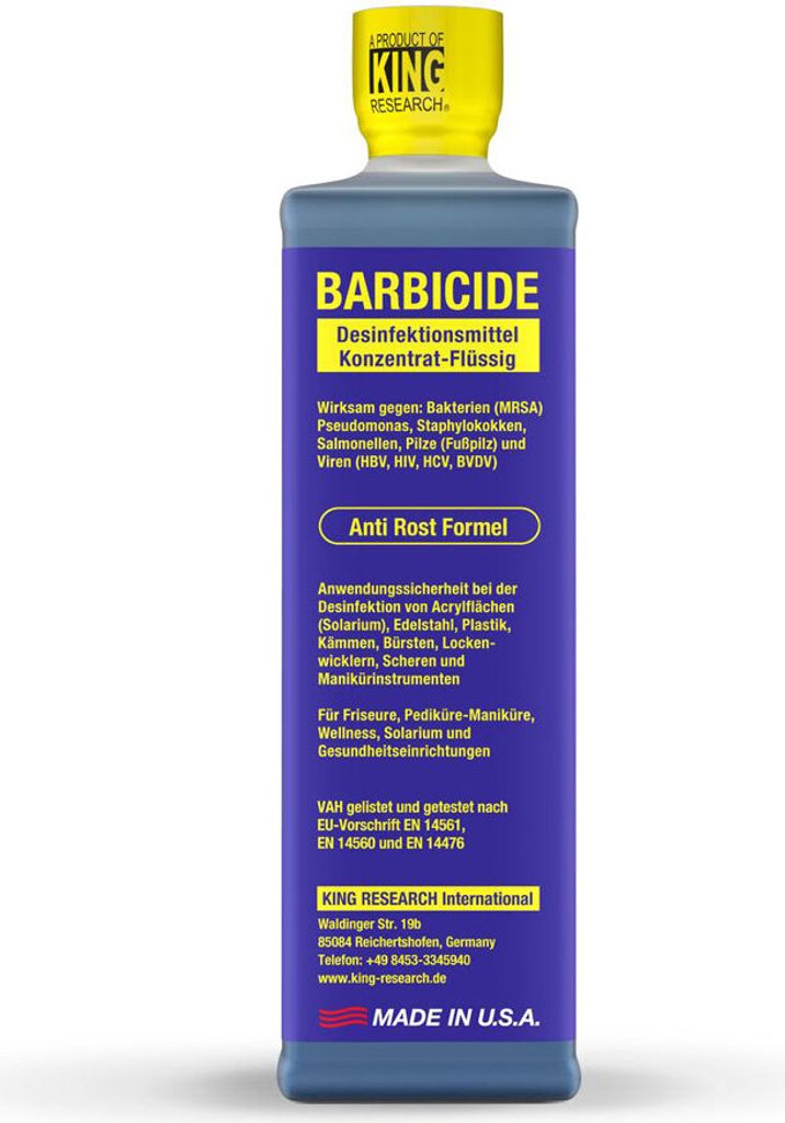 Barbicide Desinfektionslösung - Konzentrat Produktbild 