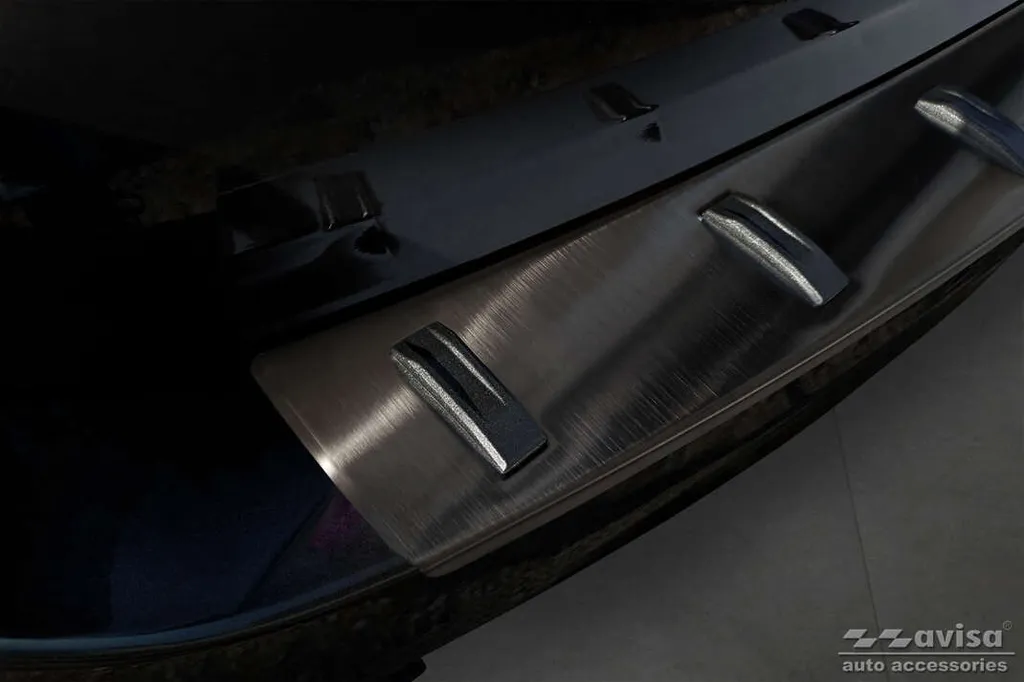 Seuil de coffre BMW 5 F11 2010-2017 - Protection pare-chocs foncé - 3