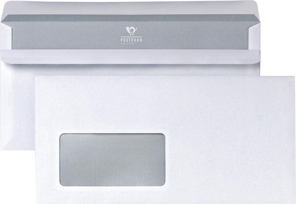 Busta POSTHORN 02220153 DL mF sk ws 1000 pz/confezione. Immagine del prodotto 