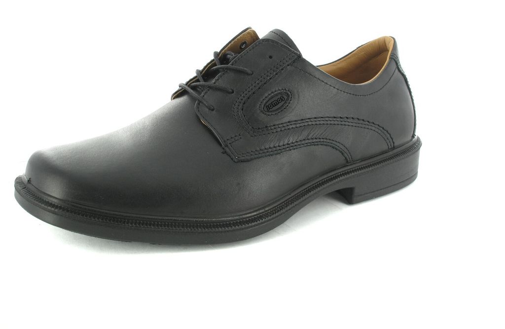 Jomos Halbschuhe in Übergrößen Schwarz 204202/23 000 große Herrenschuhe, Größe:50