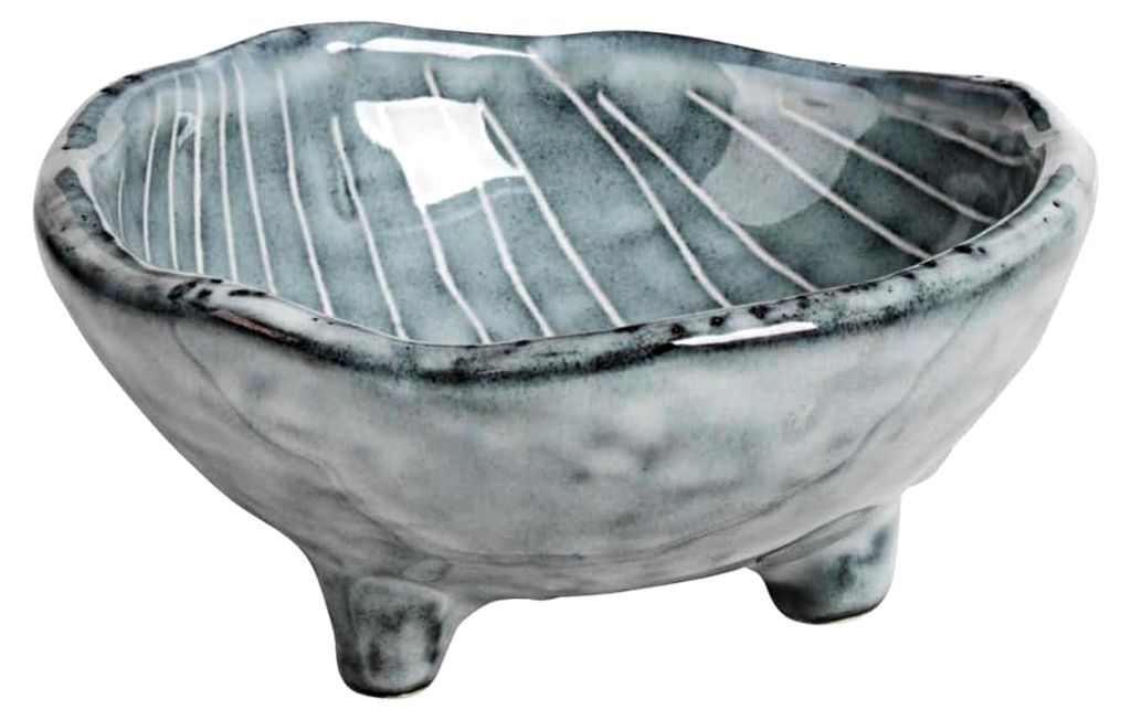 broste Copenhagen Nordic SEA Schale S mit kleinen Füßen 8,5 cm