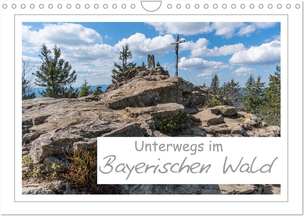 Unterwegs im Bayerischen Wald (Wandkalender 2026 DIN A4 quer), CALVENDO Monatskalender