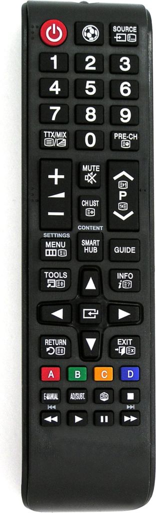 Ersatz Fernbedienung für Samsung TV UE75NU7179 | GQ65Q6FNGTXZG | UE55JU6550 |