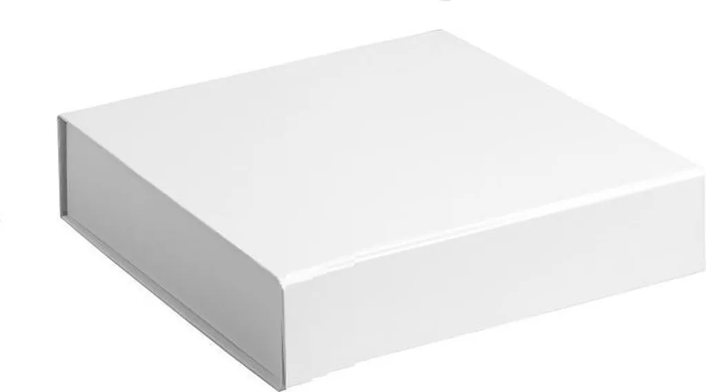 Scatola Magnetica Bianca 15x15x5cm per DIY | Confezione Regalo Opaca