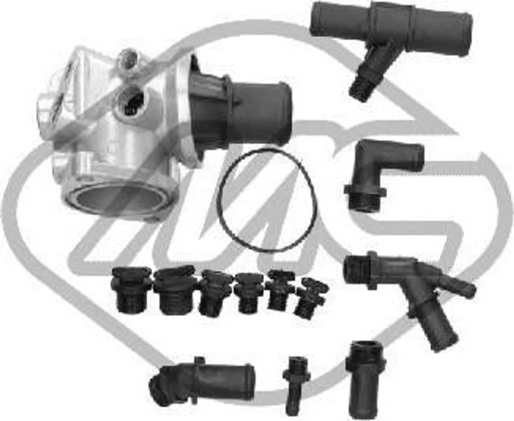 Boîtier Thermostatique Renforcé Metalcaucho pour Moteurs Diesel JTD