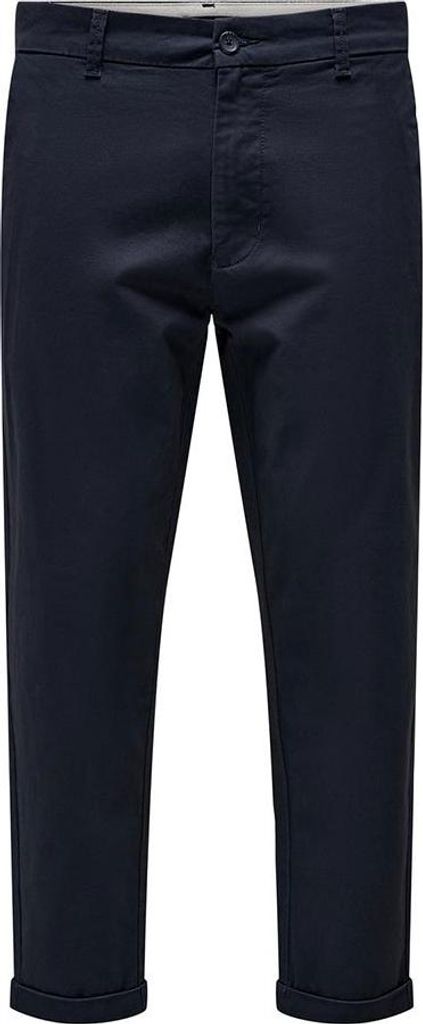 Only & Sons Kent Cropped 0022 Chinohose Blau 32 / 32 Herren Blau 32